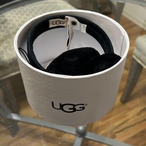 Black Ugg earmuffs